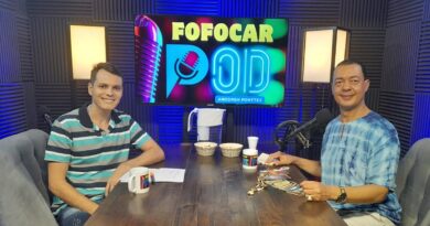 Andreh Ponttez e o paranormal Elias Bispo IV no podcast Fofocar Pod