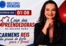 Carmen Reis estreia em reality show da Record News em agosto