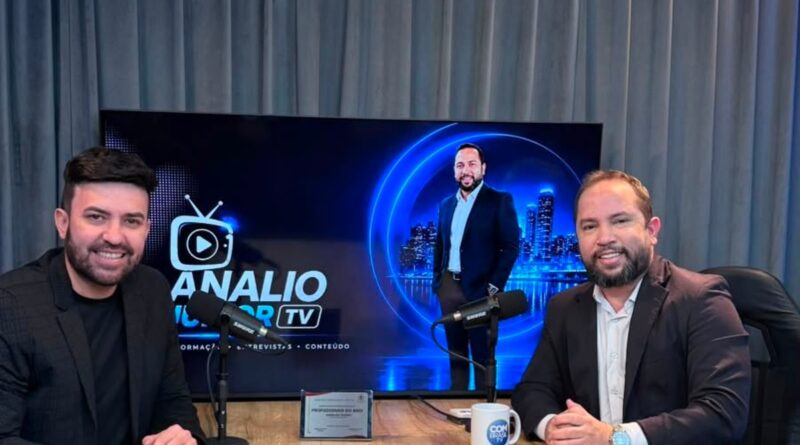 Análio Júnior estreia novo podcast na ComBrasil com produção em São Paulo