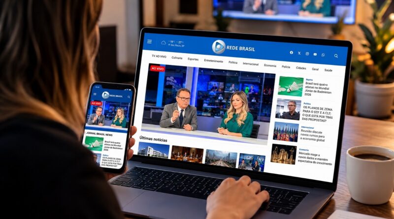 Rede Brasil de televisão amplia sua presença digital